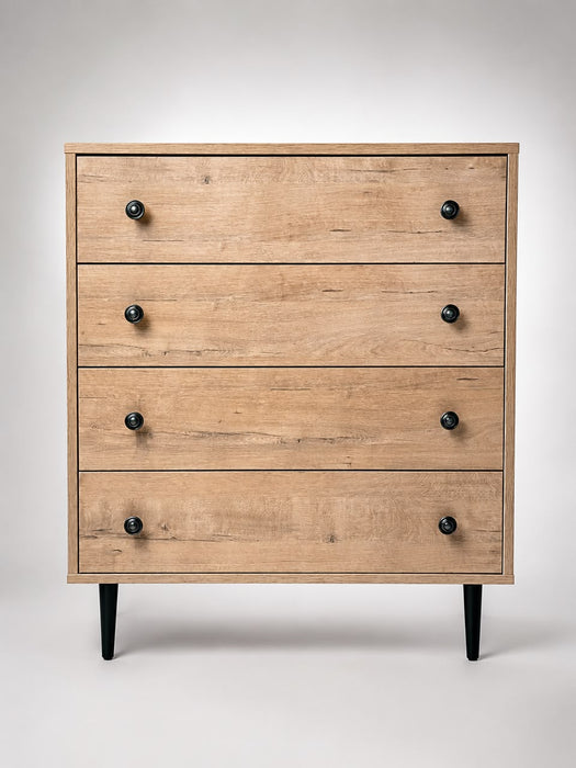 OAK FRAME CHEST OF DRAWER COOL