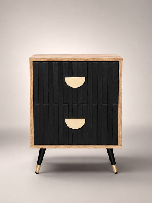SLEEK 2 DRAWER PEDESTAL 450 X450X600 COOL