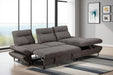 CAPELLA SLEEPER SOFA DARK GREY LHF CARA