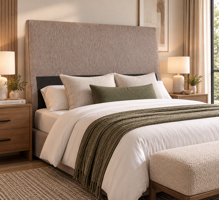 WHITNEY KING HEADBOARD - AURORA STONEWARE FOUR