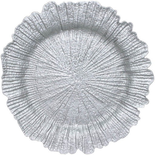 SPLASH MATT SILVER UNDERPLATE 33CM TRAN