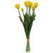 YELLOW TULIP 7 SPRAY 43CM TRAN