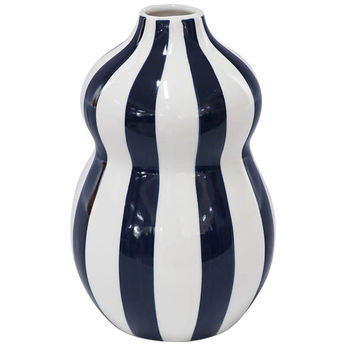 BLUE LINE DUMBO VASE 18CM TRAN