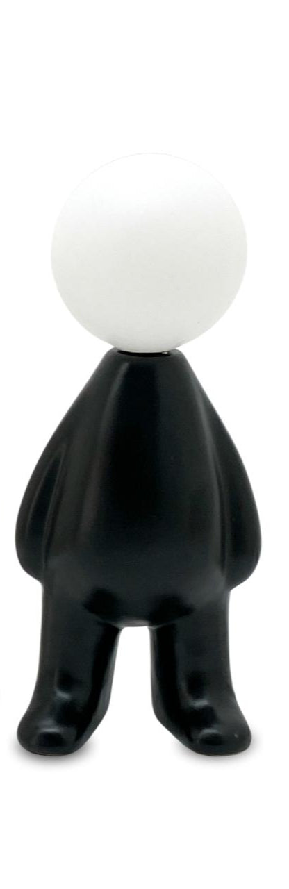YETTI LAMP BLACK NOLDEN BROTHERS WOODEN