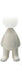 YETTI LAMP WHITE NOLDEN BROTHERS WOODEN