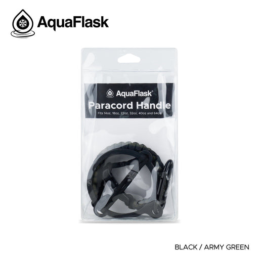 AQUAFLASK PARACORD AQUA