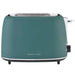 BODEN STARK MATTE STAINLESS STEEL TOASTER GREEN BODE
