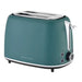 BODEN STARK MATTE STAINLESS STEEL TOASTER GREEN BODE