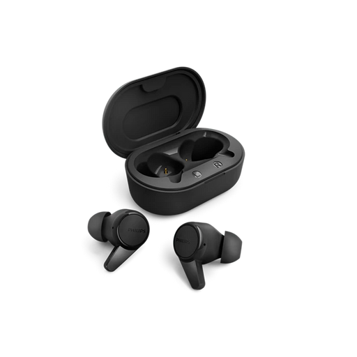 PHILIPS TRUE WIRELESS IN-EAR EARBUDS BLACK PHIL