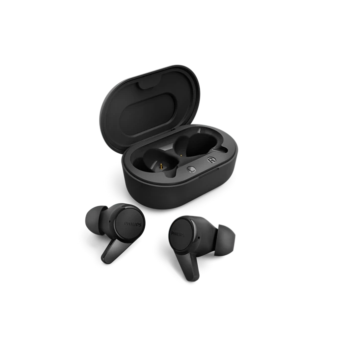 PHILIPS TRUE WIRELESS IN-EAR EARBUDS BLACK PHIL