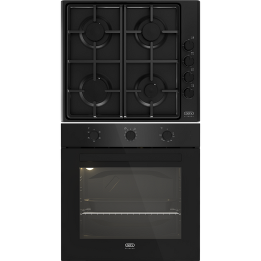 DEFY GAS HOB & ELECTRICITY OVEN BOX SET (DBO483E & DHG132) DEFY
