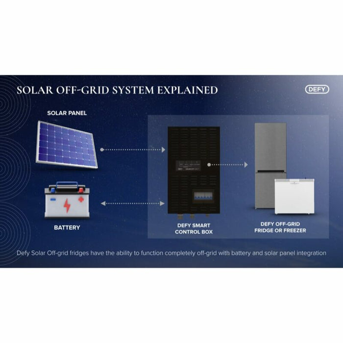 DEFY 254L SOLAR HYBRID CHEST FREEZER DEFY