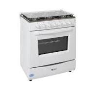 ZERO 6 BURNER FULL GAS STOVE WHITE ZERO