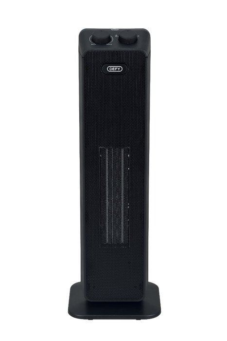 DEFY TOWER FAN HEATER - BLACK DEFY