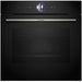 BOSCH SERIES 8 BUILT-IN OVEN 60X60CM BLACK BOSC