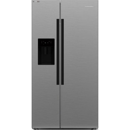 GRUNDIG 571L S/B/S FRIDGE PEARL STEEL GRUN