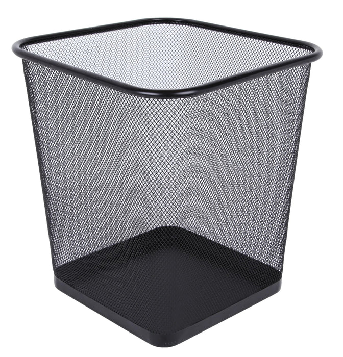 KENZEL WASTEBIN LARGE - SQUARE - BLACK WALT