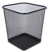 KENZEL WASTEBIN LARGE - SQUARE - BLACK WALT