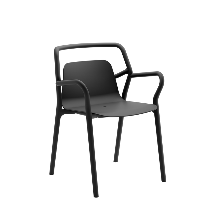 7PCE MIMI OUTDOOR DINING SET BLACK FUYA