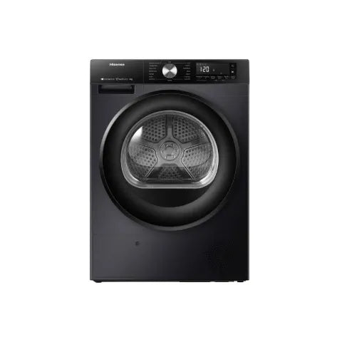 HISENSE 9KG HEAT PUMP TUMBLE DRYER - PREMIUM BLACK HISE