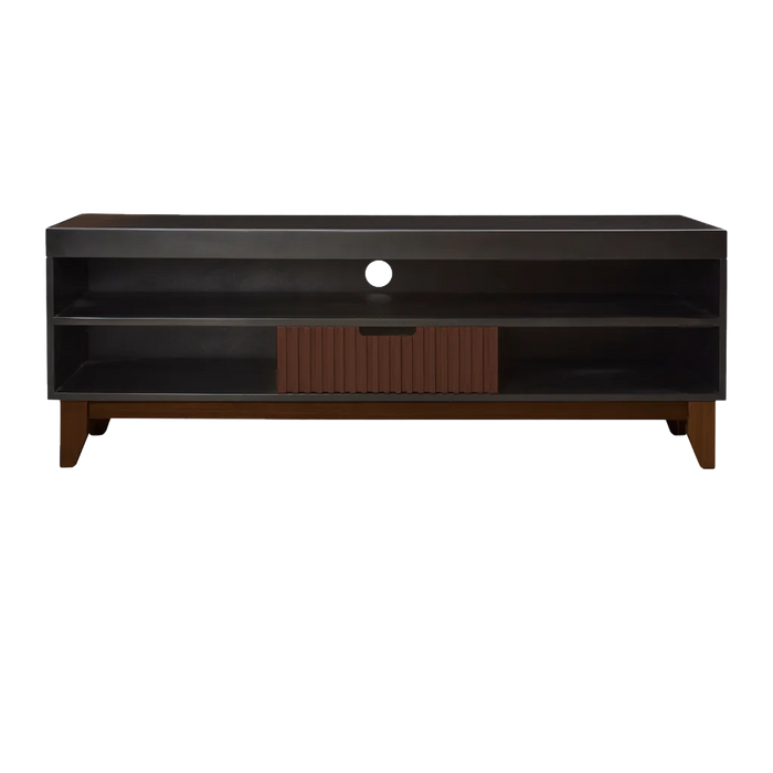 KENZO TV STAND - D/WALNUT/WALNUT LINE
