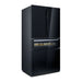 SIEMENS IQ700 458L BLACK GLASS FRENCH DOOR FRIDGE SIEM