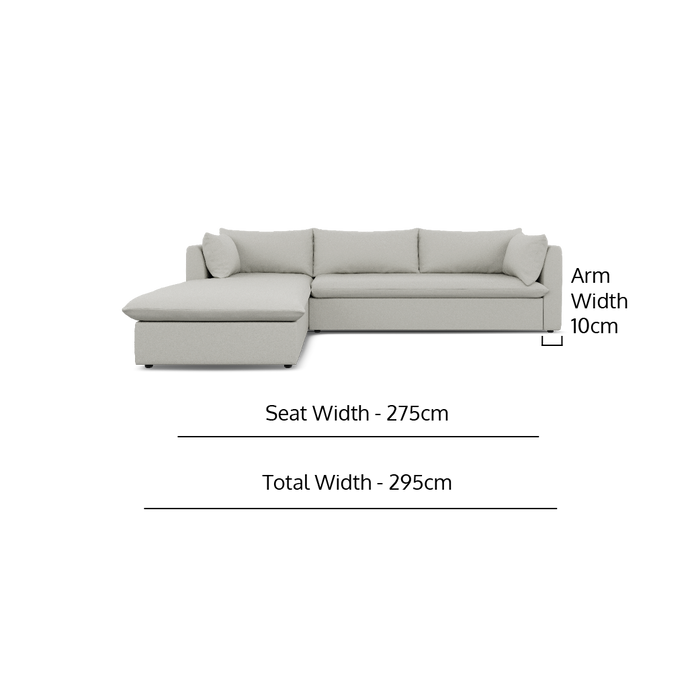 2PCE LIRA LUXE MEDIUM DAYBED - TEXTURED FUNGI FABRIC ZORO