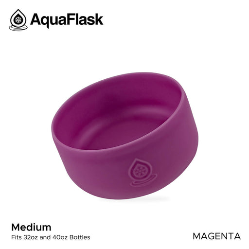 AQUAFLASK SILICONE BOOT MEDIUM AQUA