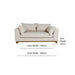 MEA 2 DIV COUCH - LIMITED EDITION HERITAGE WOVEN FABRIC ZORO