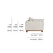 MEA 2 DIV COUCH - LIMITED EDITION HERITAGE WOVEN FABRIC ZORO