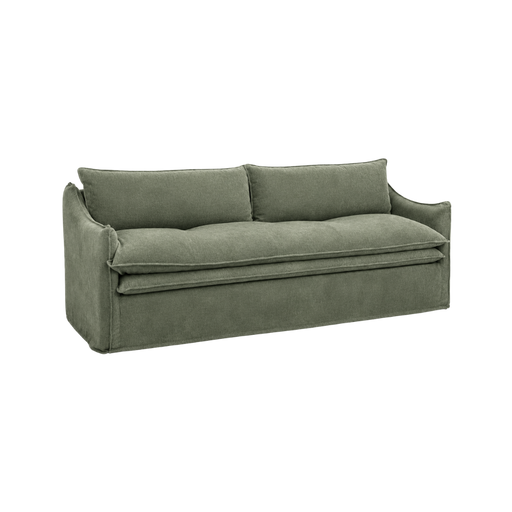 MISHA 3 DIV COUCH - SOFT WEAVE FERN FABRIC ZORO