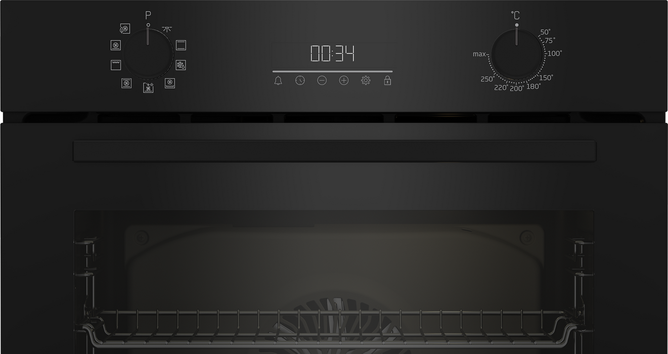 BEKO DEEPBLACK 60CM AEROPERFECT OVEN WITH AIRFRY DEFY