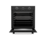 DEFY 60CM BUILT-IN OVEN WITH THERMOFAN+ BLACK DEFY