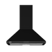 DEFY 600 CHIMNEY COOKERHOOD BLACK DEFY