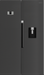 Defy DFF663 combi fridge freezer stainless steel front view