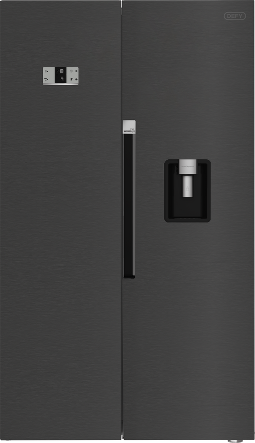 DEFY 680LT 100CM SBS NATURELIGHT DARK INOX DEFY