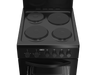 Defy compact cooker with four hotplates and control knobs
