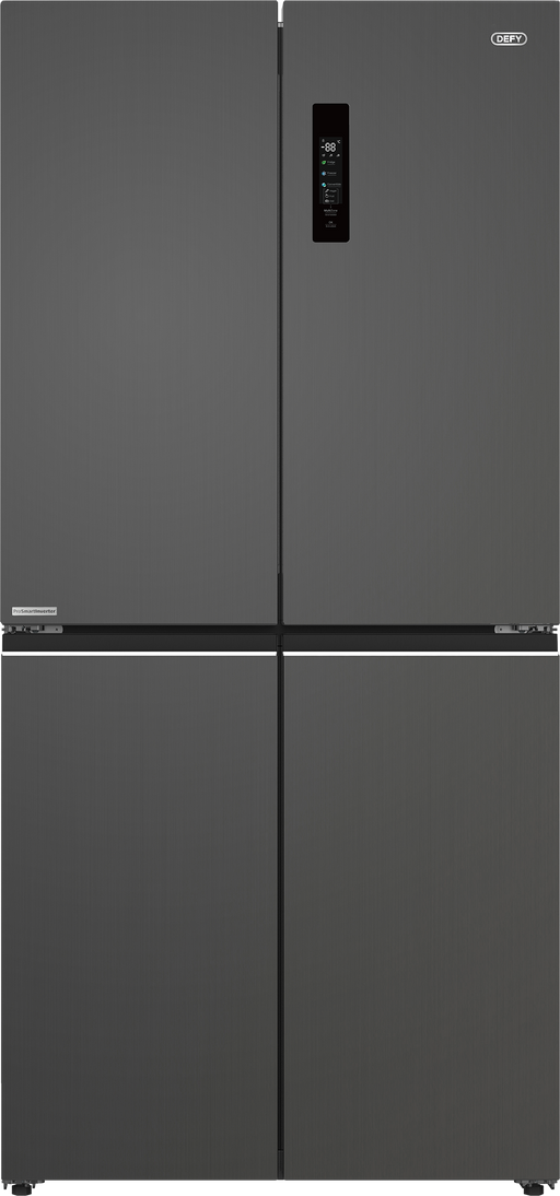 DEFY 601L MULTI-DOOR DARK INOX FRIDGE DEFY