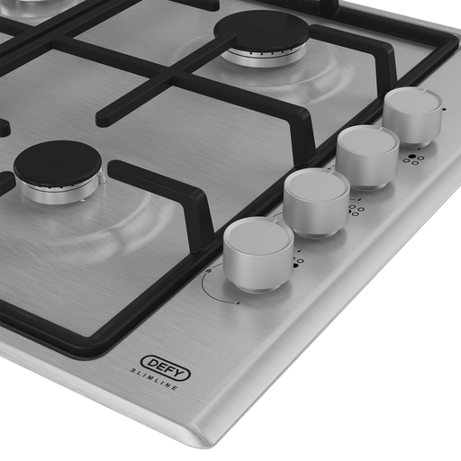 DEFY 60CM 4BRN GAS HOB SS DEFY