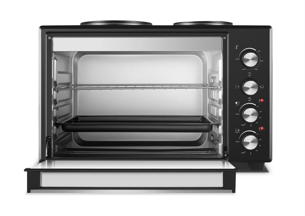 DEFY 45L MINI OVEN HOTPLATE BLACK DEFY