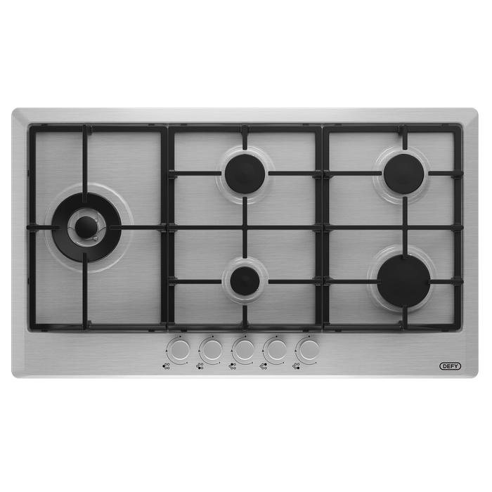 DEFY 900 5BRN GAS HOB S/TEEL DEFY