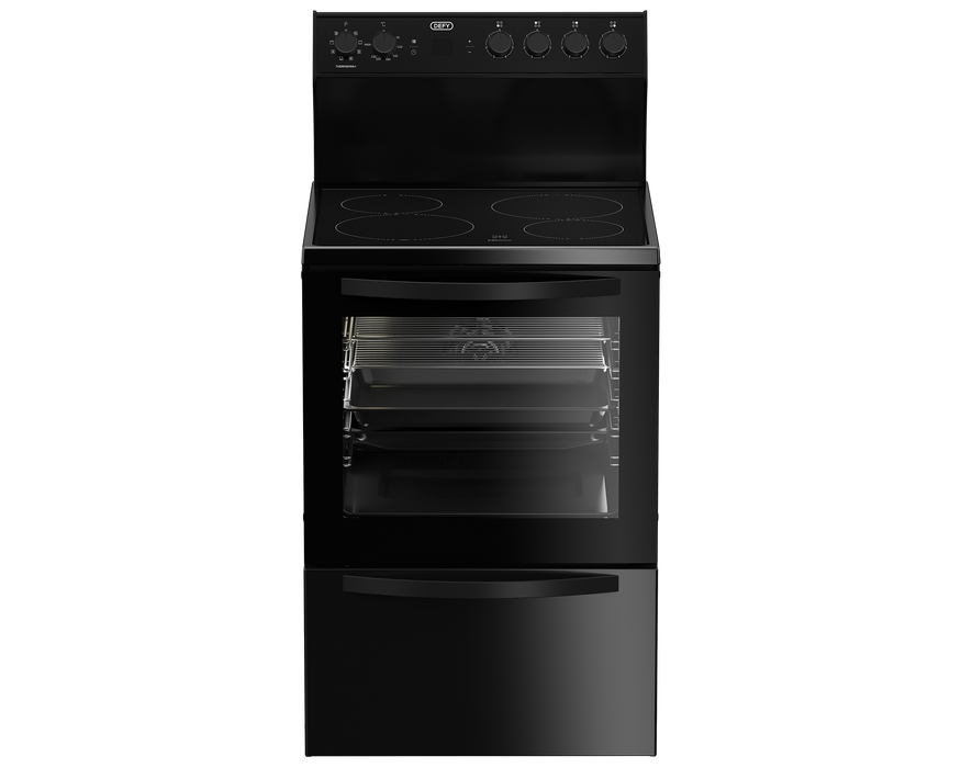 DEFY VITRO CERAMIC STOVE BLACK DEFY