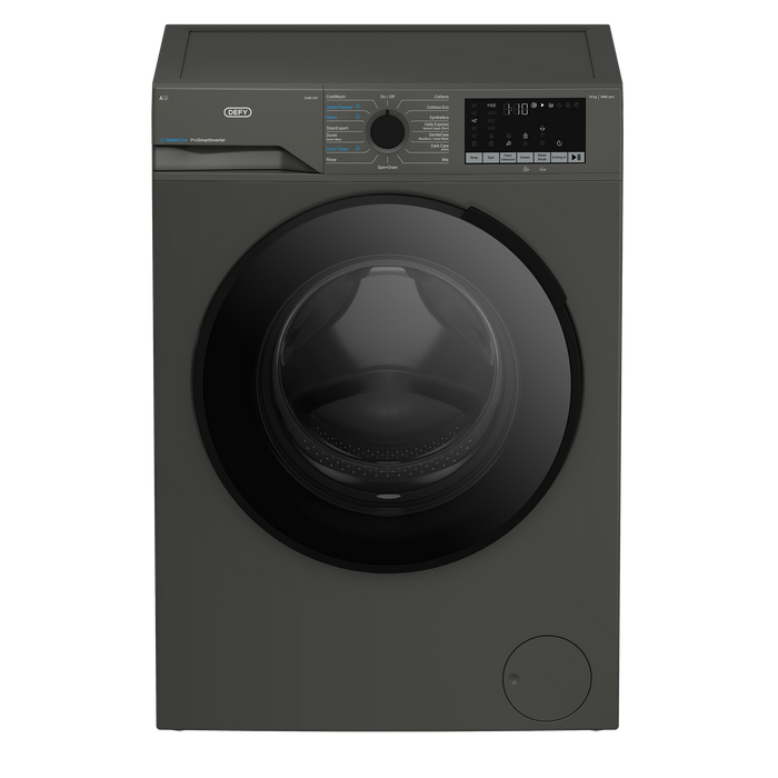 DEFY 10KG FRONT LOADER WASHING MACHINE MANHATTAN GREY DEFY