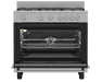 DEFY 90CM FULL GAS RANGE COOKER SILVER INOX DEFY