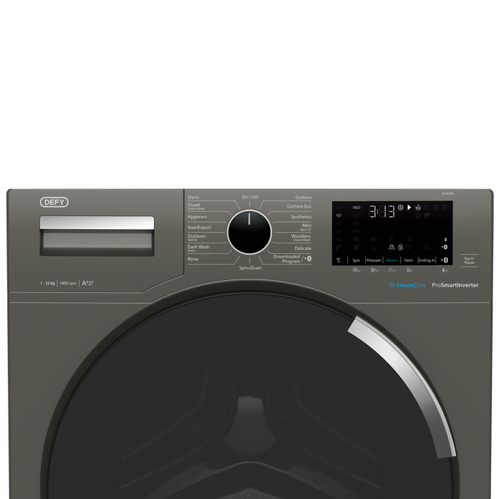 Defy DAW 388 washer with digital display and large drum