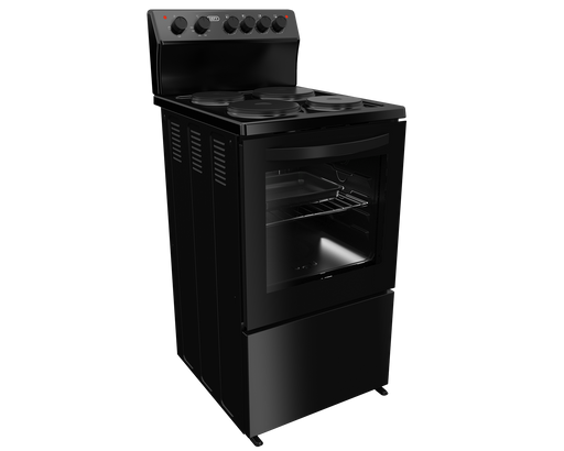 DEFY 50CM 4PL ELEC STOVE BLACK DEFY