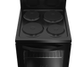 DEFY 50CM 4PL ELEC STOVE BLACK DEFY