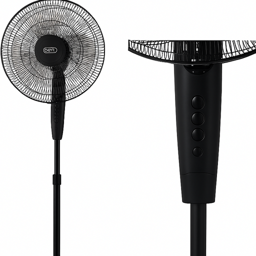 DEFY BLACK 16 MECHANICAL STAND FAN (WITHOUT TIMER) DEFY