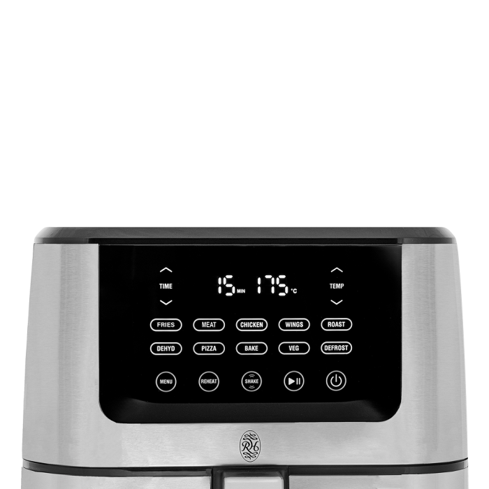 RH NEXUS 7.5L DIGITAL AIR FRYER SILVER ROBIATI DISTRIBUTION C