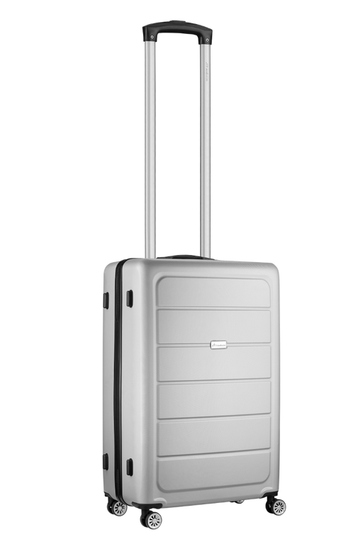 TRAVELWIZE 75CM MAPLE ABS LUGGAGE - SILVER ROBIATI DISTRIBUTION C